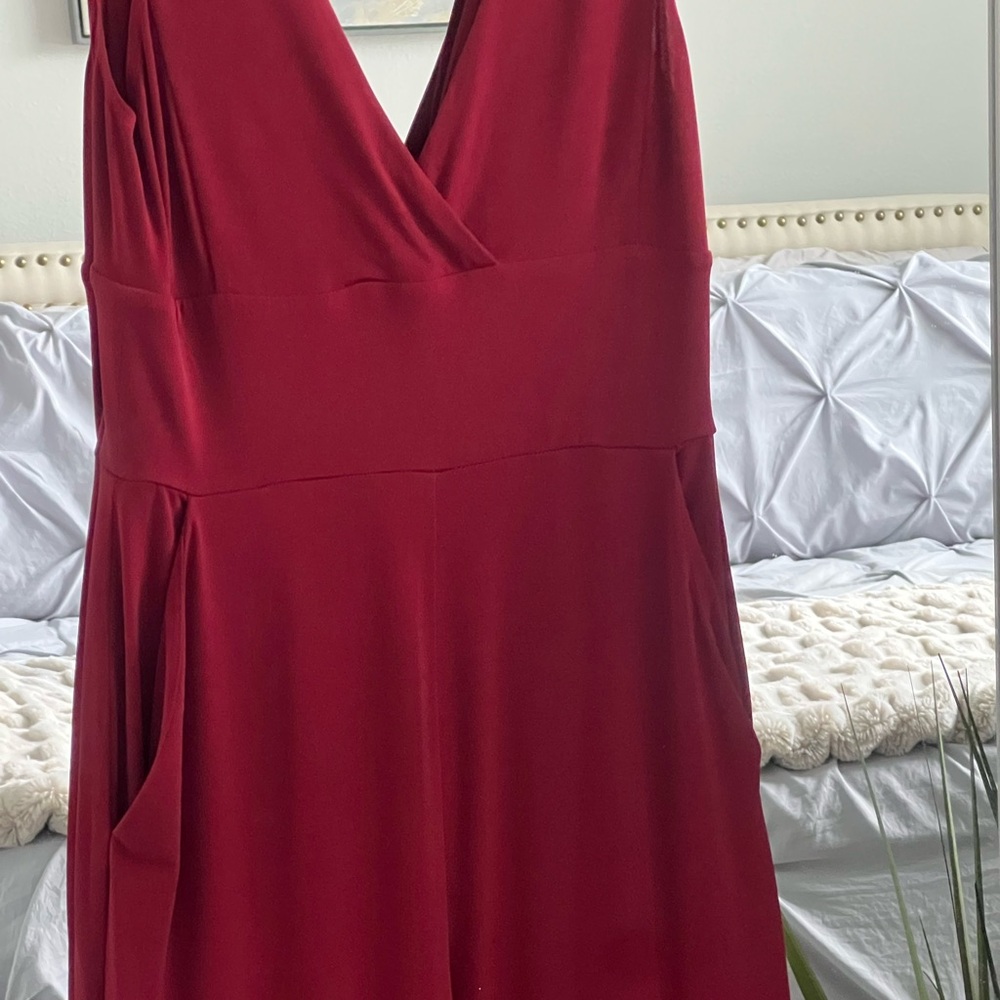 Bcbgeneration Deep Red Jumpsuit - image 3